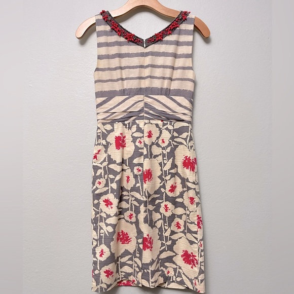 Nanette Lepore Cubist Shift Dress Sz 0 - Picture 3 of 8